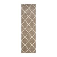 Safavieh Hudson Shag Collection Salome Geometric Runner Rug
