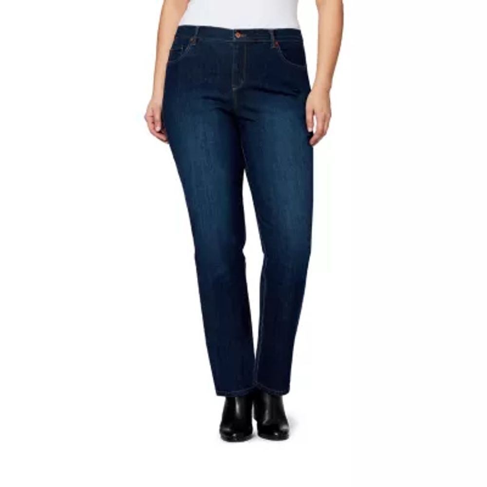 Gloria Vanderbilt Women's Plus Amanda Classic Straight Leg Jean