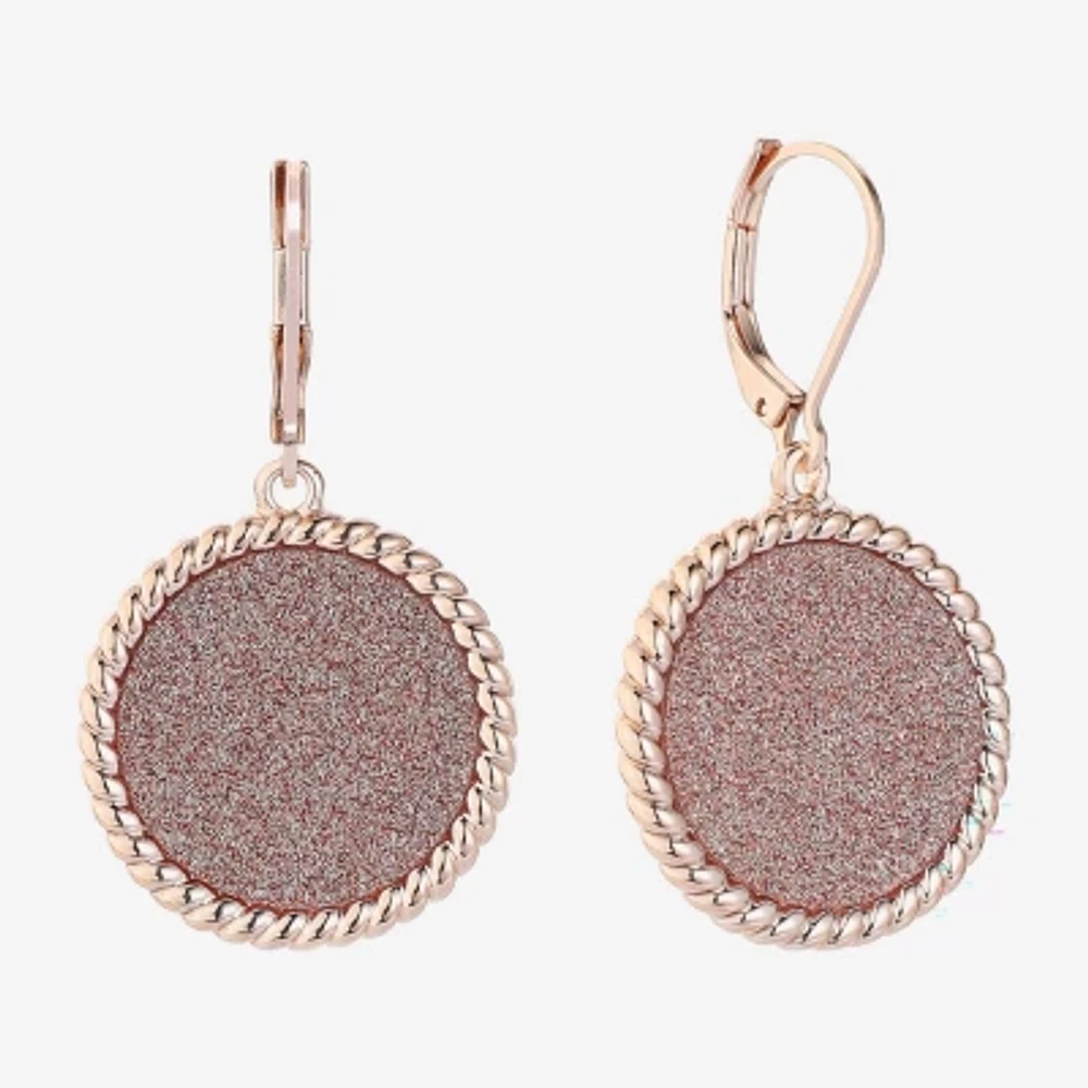 Monet Jewelry Womens Round Drop Earrings