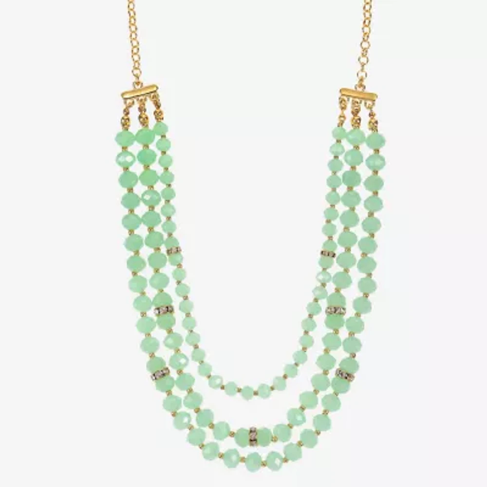 Liz Claiborne Womens Inch Collar Necklace