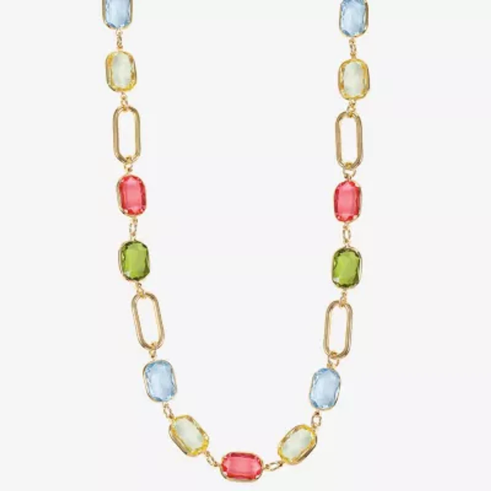 Liz Claiborne Womens 17 Inch Collar Necklace