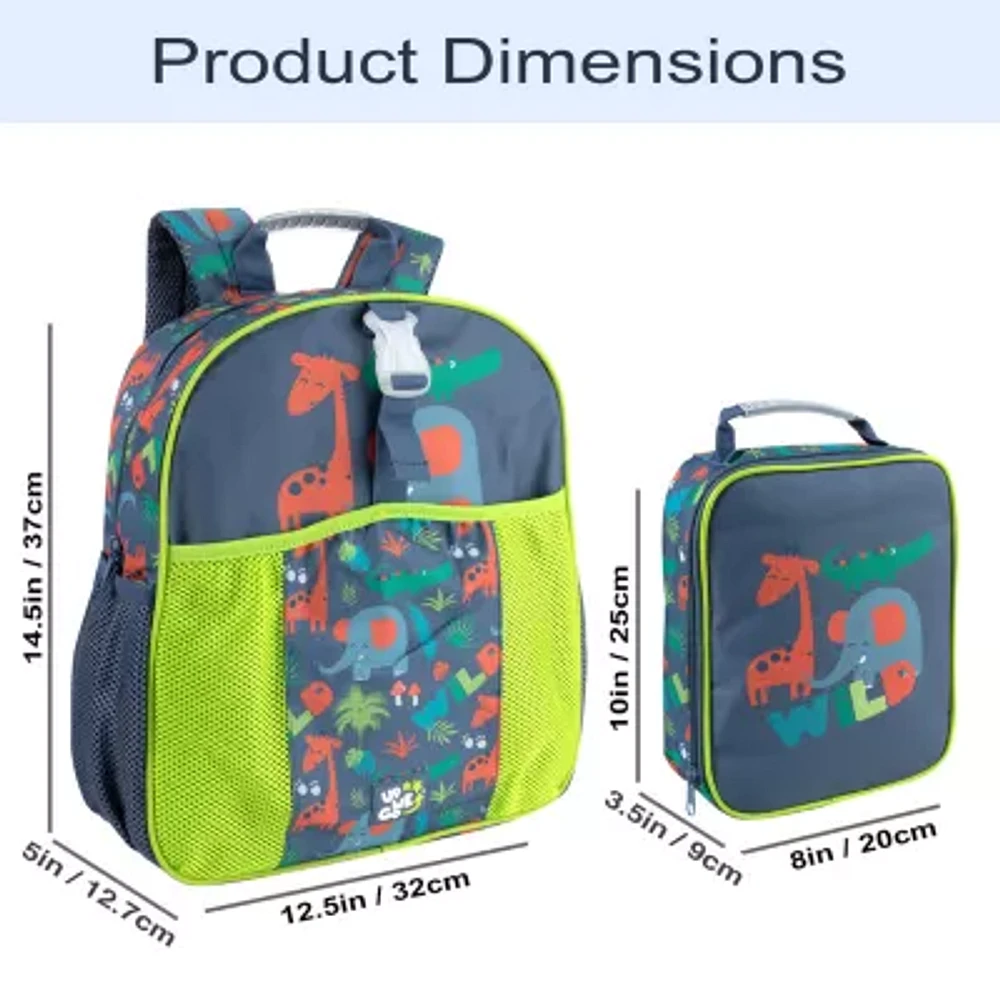 AD Sutton Up We Go Jungle 3 Piece Backpack Set