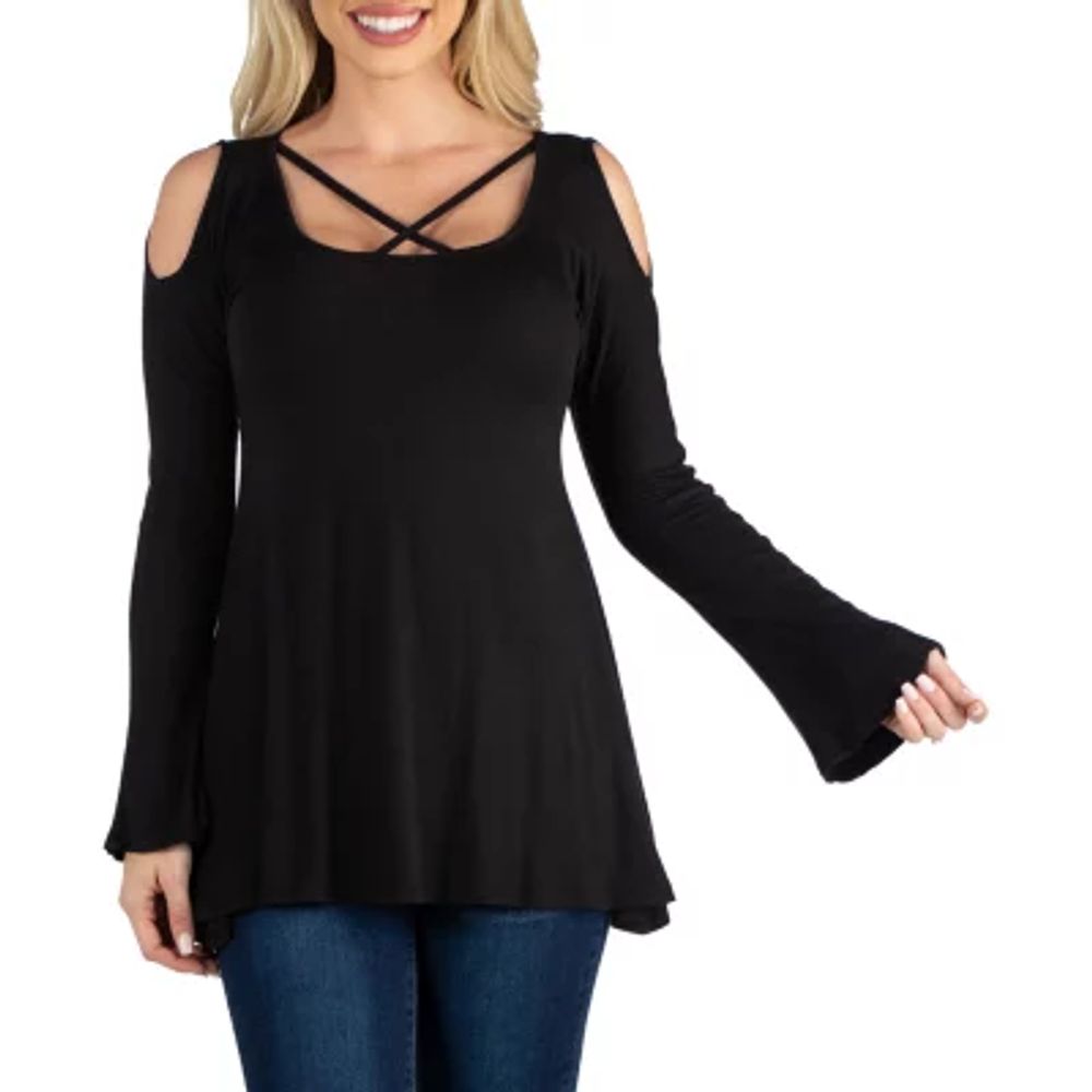 24/7 Comfort Apparel Long Sleeve Tunic
