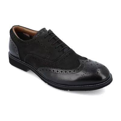 Thomas And Vine Covington Mens Wing Closed Toe Oxford Shoes