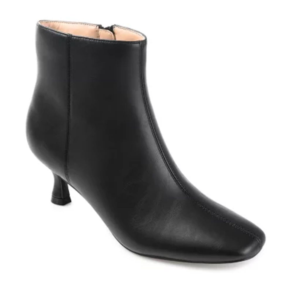 Journee Collection Womens Kelssa Kitten Heel Booties