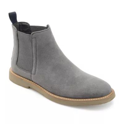 Vance Co Mens Jc Marshon Flat Heel Chelsea Boots