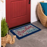 Mohawk Home Family Freedom Friends Coir Indoor Outdoor Rectangular Doormat