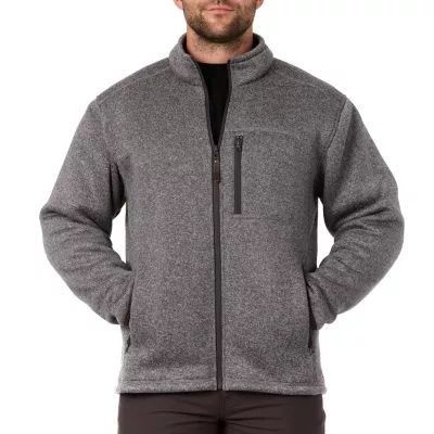 Smiths Workwear Sherpa Mock Neck Sweater Fleece Mens Lined Jacket