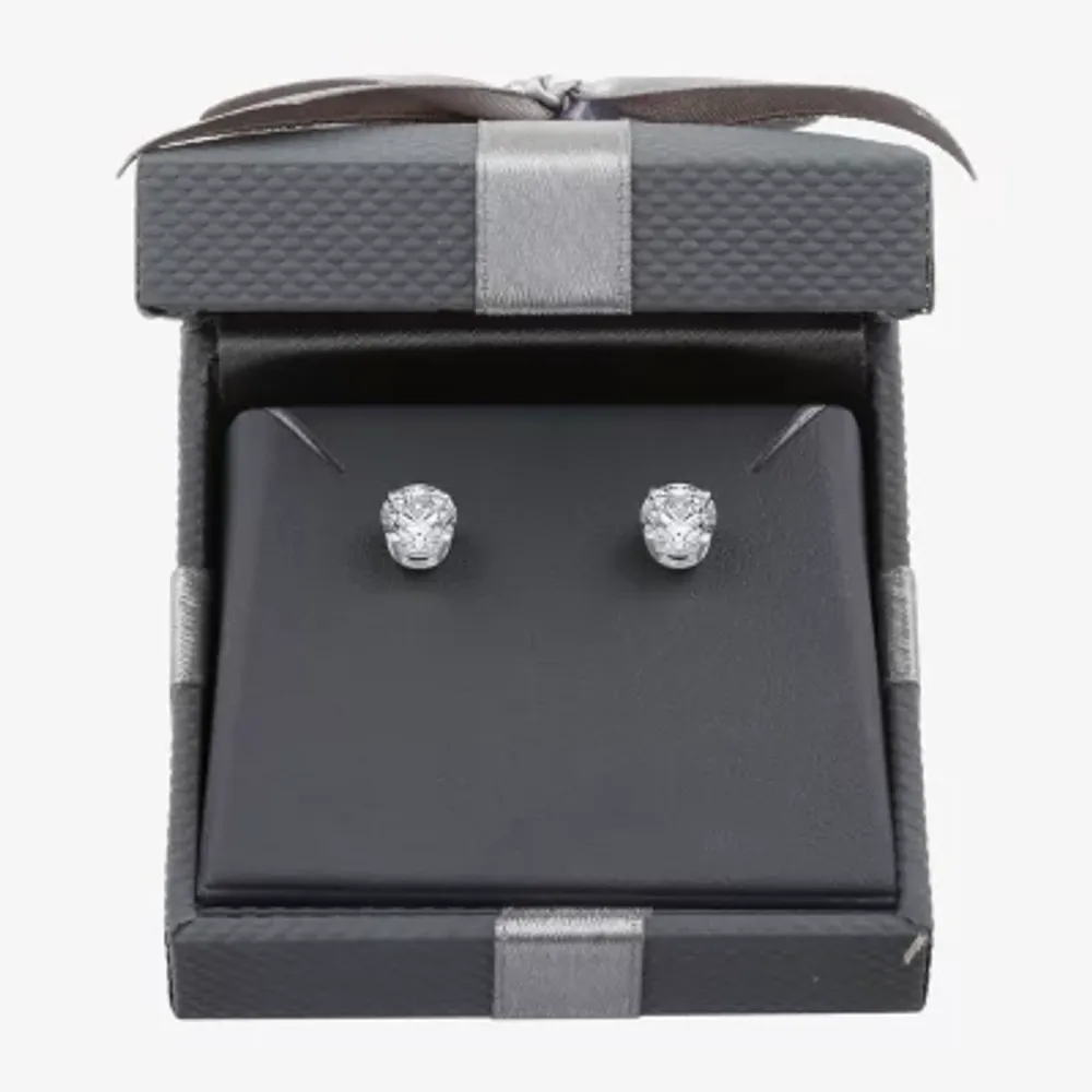 Ever Star CT. T.W. Lab-Grown (G / SI1-SI2) Diamond 10K or 14K Gold Round Stud Earrings