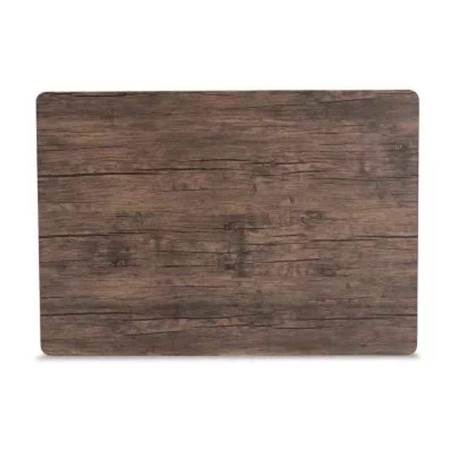 Calder Square Wood-Top Dining Table
