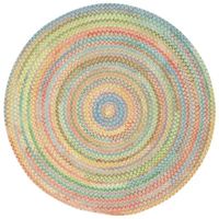 Capel Inc. Baby's Breath Concentric Braided RoundRugs