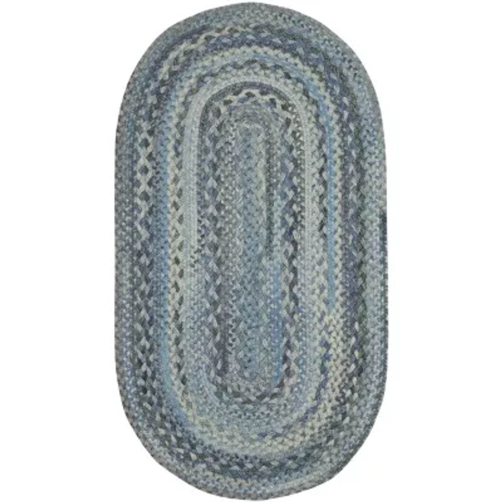 Capel Inc. Harborview Cross Sewn Braided Oval Rugs