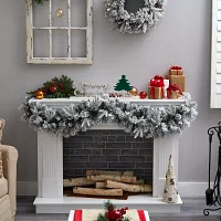 Nearly Natural Pre-Lit Indoor Garland