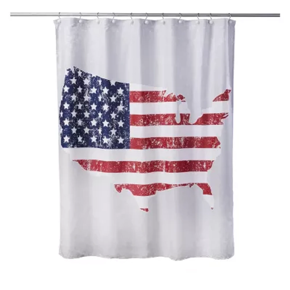Saturday Knight American Pride Shower Curtain