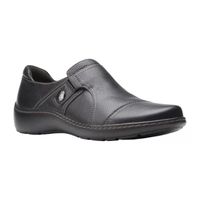 Clarks Cora Poppy Womens Cap Closed Toe Slip-On Shoe