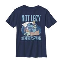 Little & Big Boys Crew Neck Short Sleeve Lilo Stitch Graphic T-Shirt