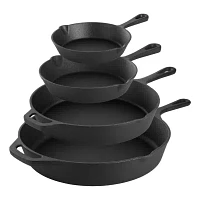 MegaChef Cast Iron 14-pc Cookware Set