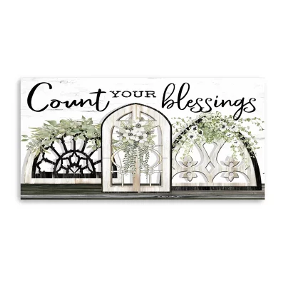 Lumaprints Count Your Blessings Giclee Canvas Art