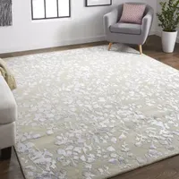 Weave And Wander Khalo Floral Hand Tufted Indoor Rectangle Area Rugs