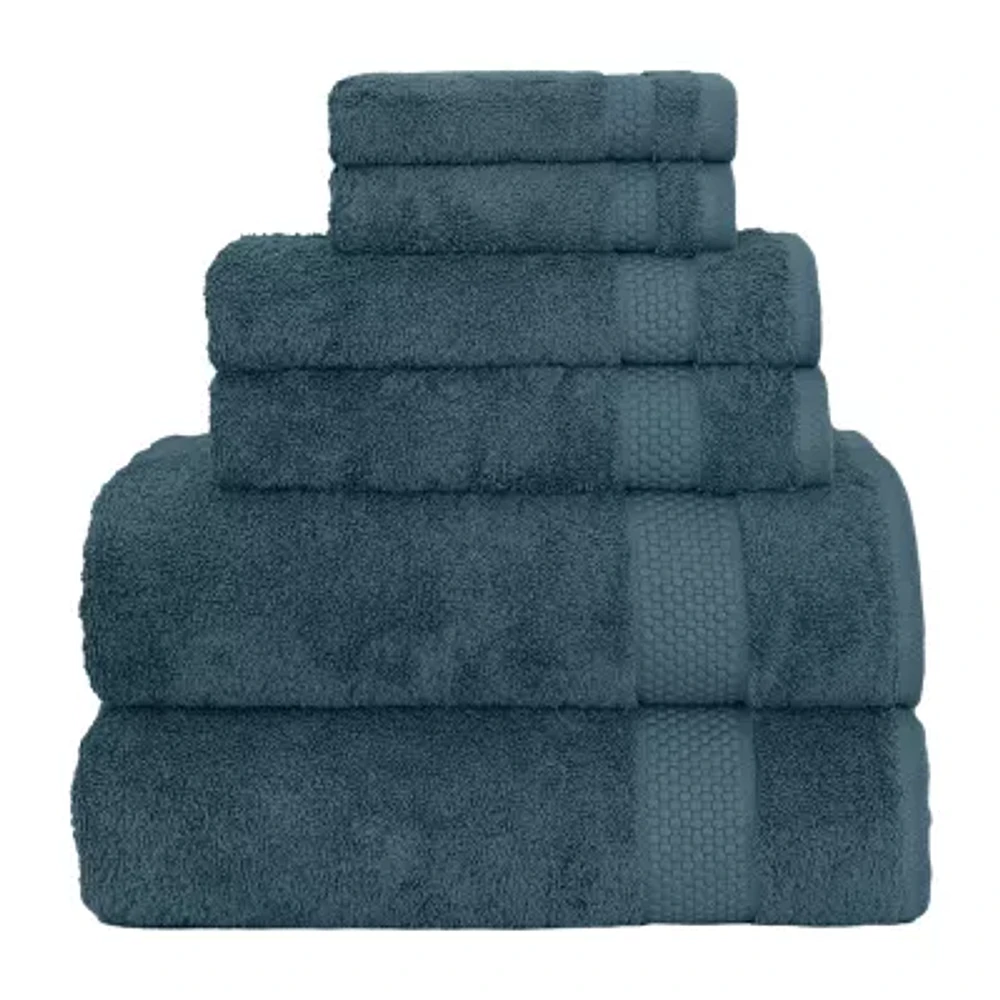 Linum Home Textiles Starlight Terry 6-pc. Quick Dry Bath Towel Set
