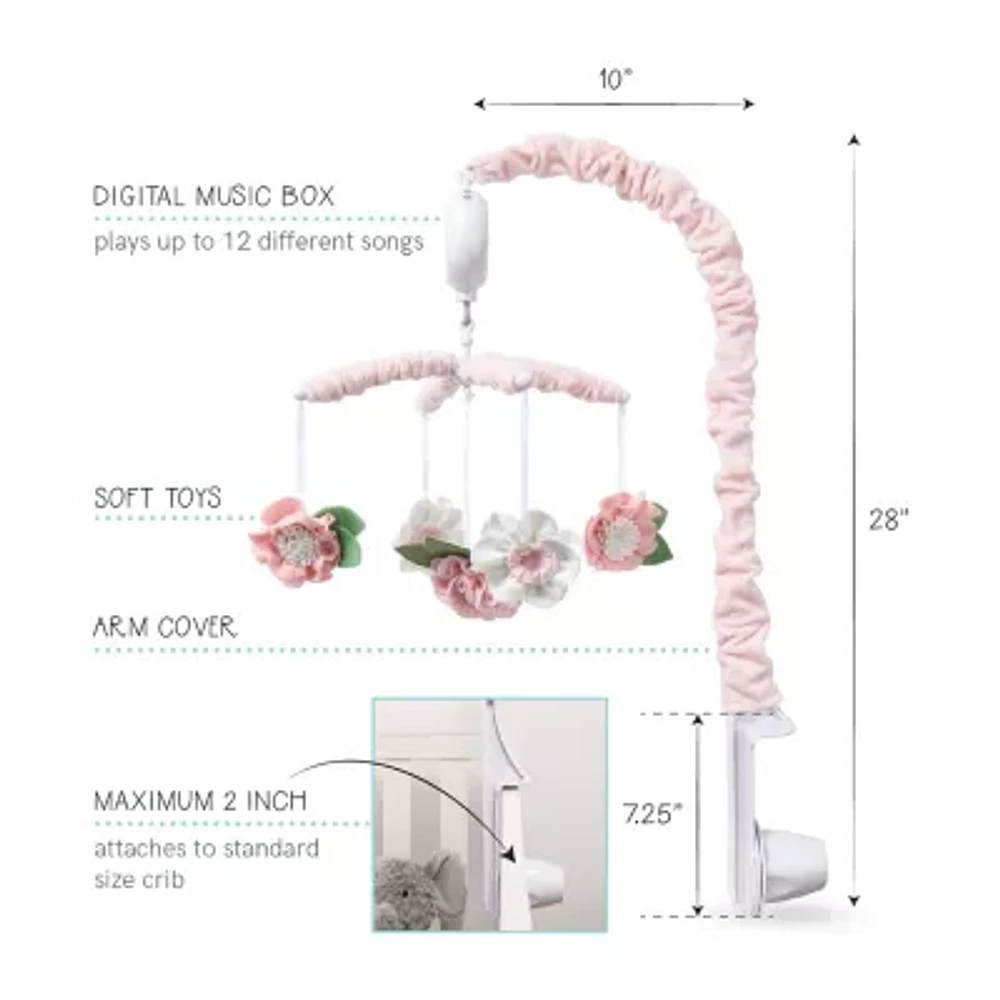 The Peanutshell Flowers Baby Mobile