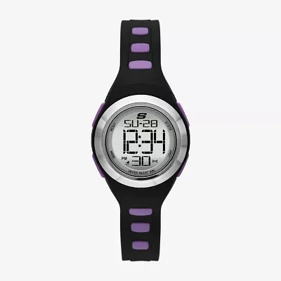 Skechers Womens Black Strap Watch Sr2144