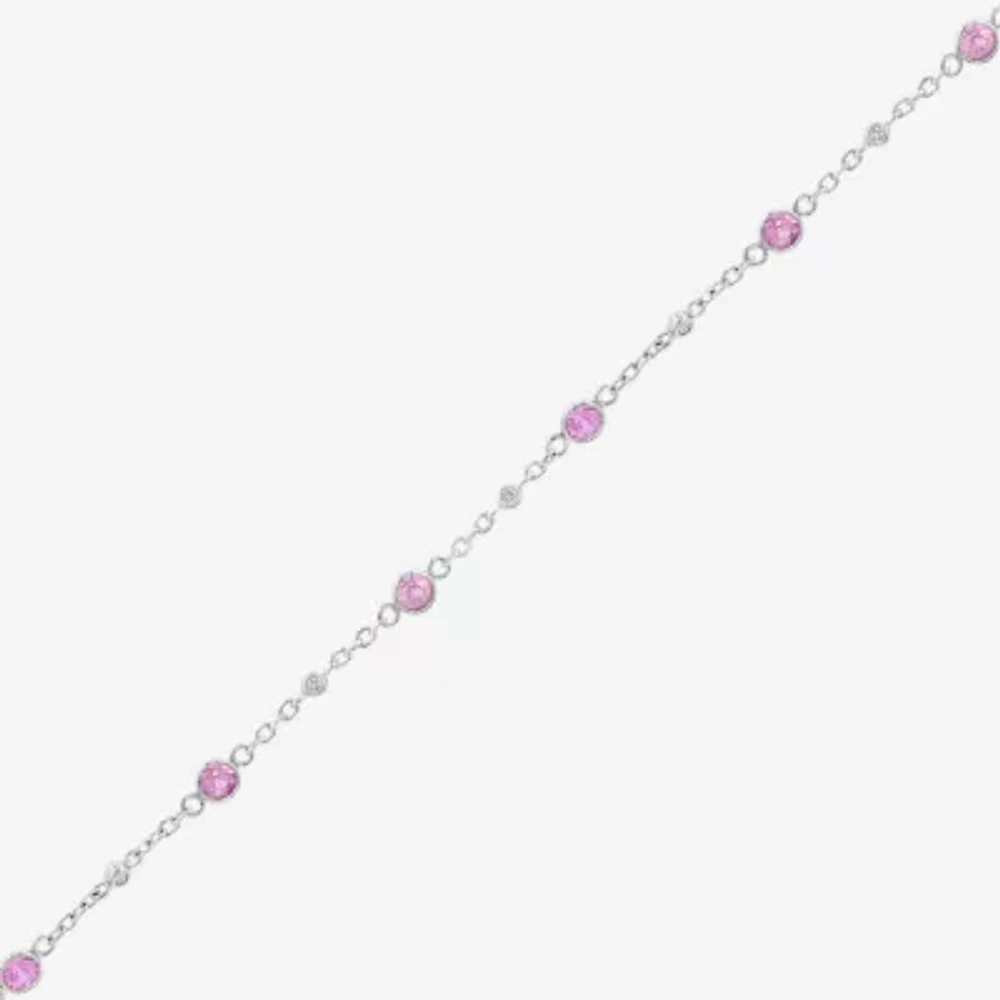 Effy Final Call Womens Sterling Silver 7 Inch Solid Cable Chain Bracelet