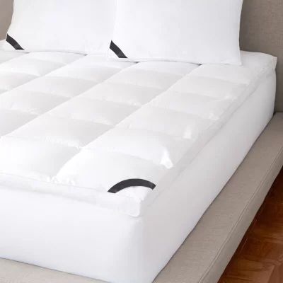 Queen Street Elite 300 Thread Count Cotton Top Sateen Mattress Topper