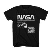 Little & Big Boys Crew Neck Short Sleeve NASA Graphic T-Shirt