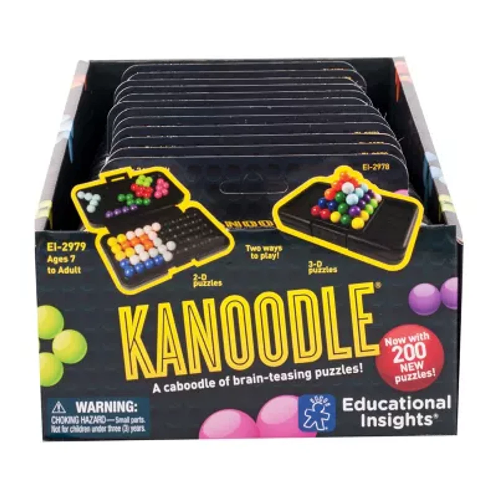 Educational Insights Kanoodle®; Counter Display Of 12 Brain Game