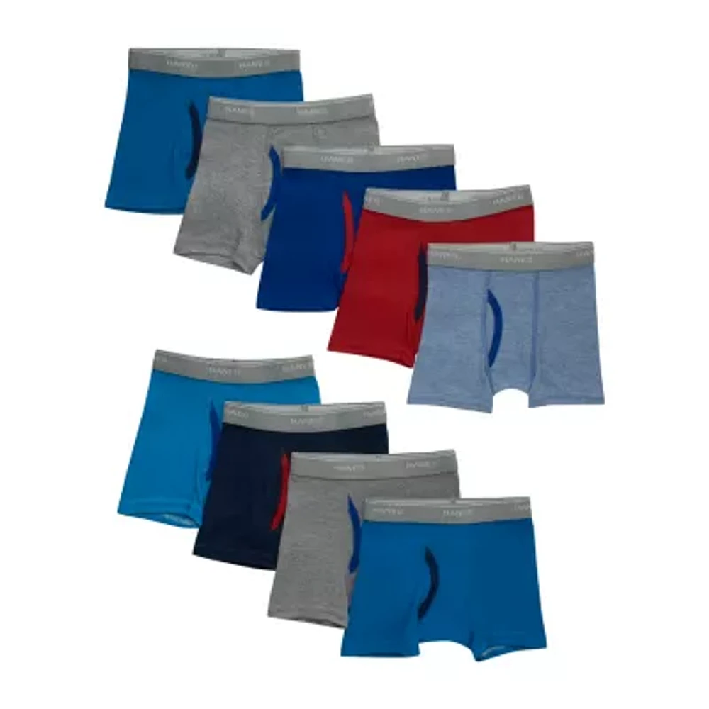 Hanes Toddler Boys 9 Pack Boxer Briefs Tub7d9