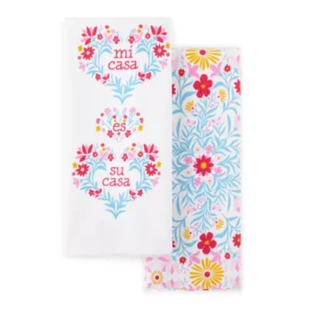 Layerings Mi Casa es Su Casa 2-pc. Kitchen Towel Set