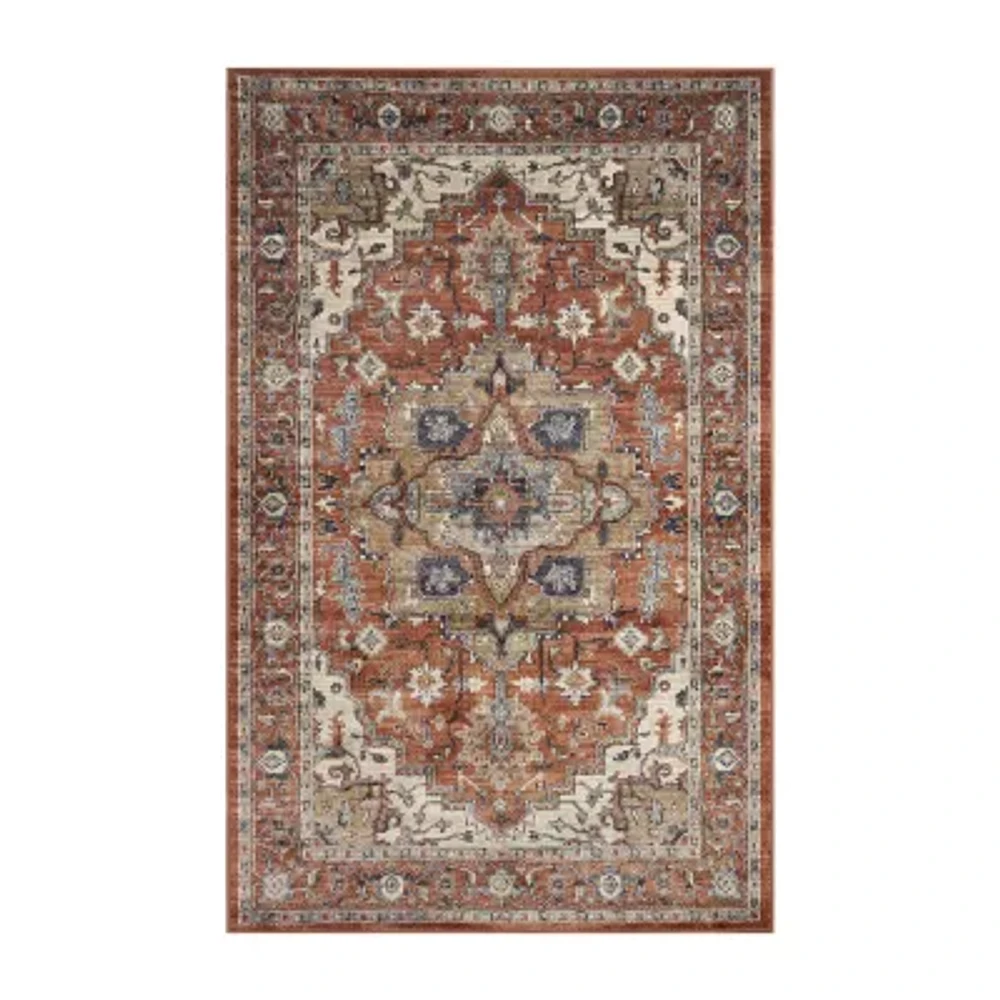 Liora Manne Ariana Heriz Oriental Machine Made Rectangular Area Rug