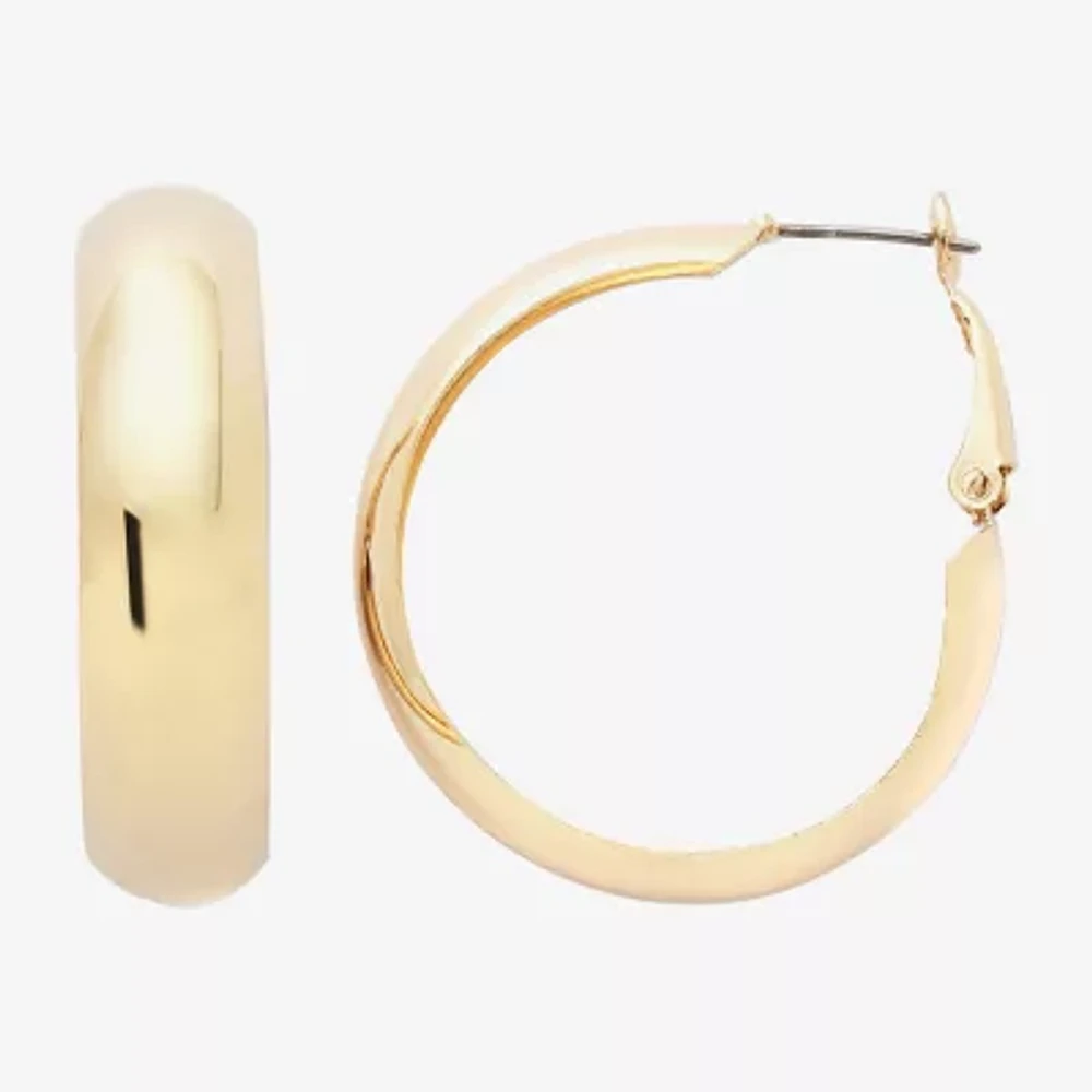 Mixit Womens 31.7mm Hypoallergenic Hoop Earrings