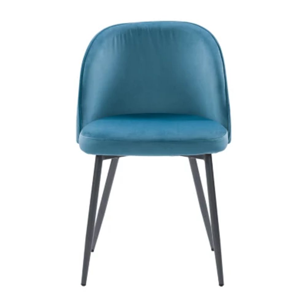 Ayla 2-pc. Upholstered Velvet Side Chair
