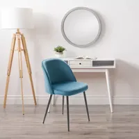 Ayla 2-pc. Upholstered Velvet Side Chair