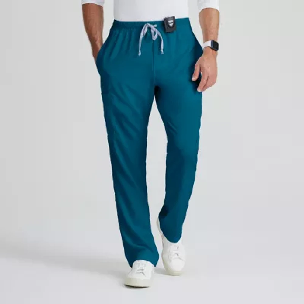 Grey's Anatomy™ by Barco Classic Grp558 Evan 5-Pocket Zip-Fly Mens Short Moisture Wicking Scrub Pant