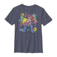 Little & Big Kid Boys Crew Neck Short Sleeve Regular Fit Transformers Graphic T-Shirt