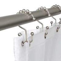 Maytex Mills Double Ball Glilde Shower Curtain Hooks