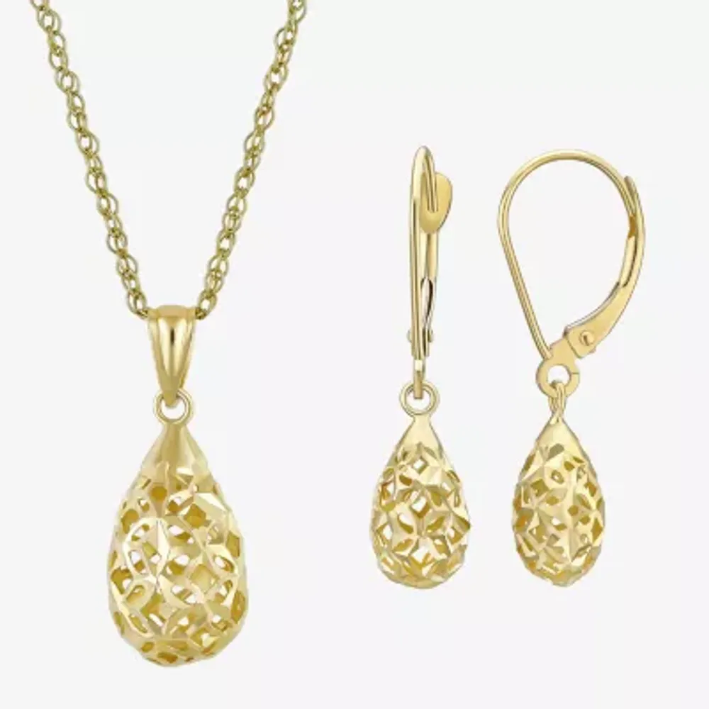 Womens 14K Gold 2-pc. Jewelry Set