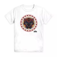 Disney Collection Little & Big Kid Boys Crew Neck Short Sleeve Regular Fit Black Panther Graphic T-Shirt