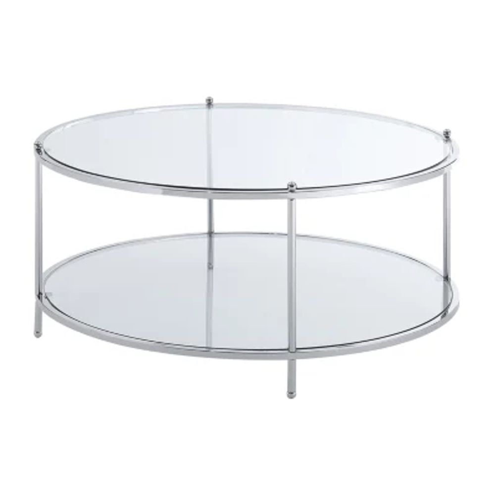 Royal Crest Glass Coffee Table