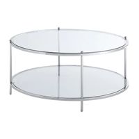 Royal Crest Glass Coffee Table