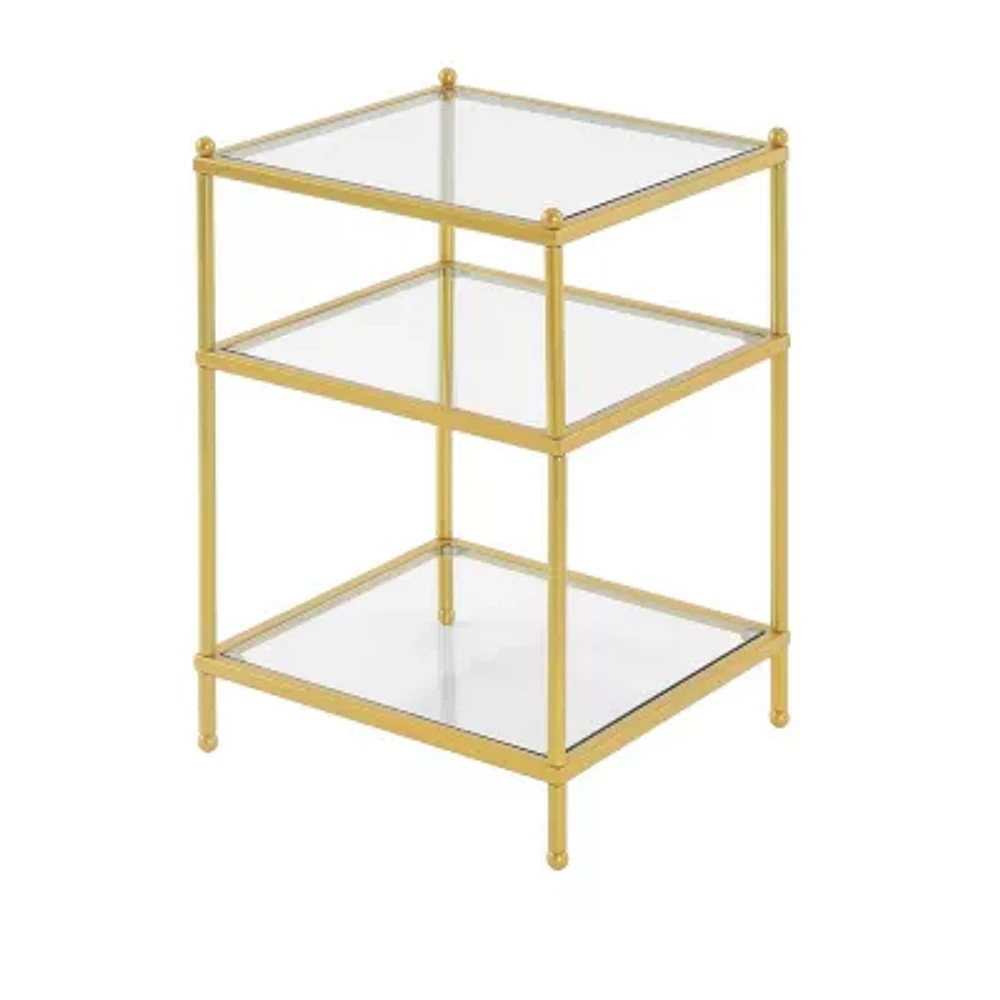 Royal Crest Glass End Table