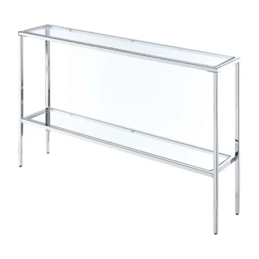 Nadia Glass Console Table