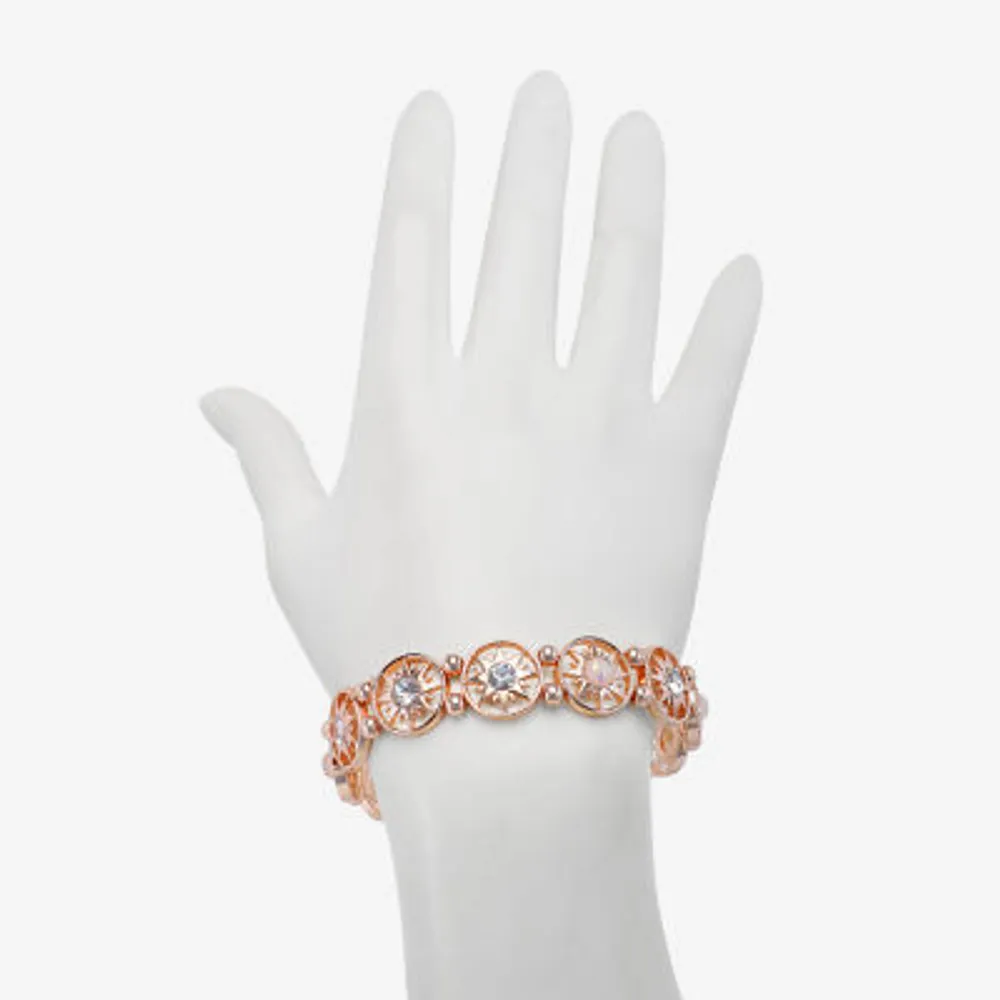 Bijoux Bar Delicates Womens Round Stretch Bracelet