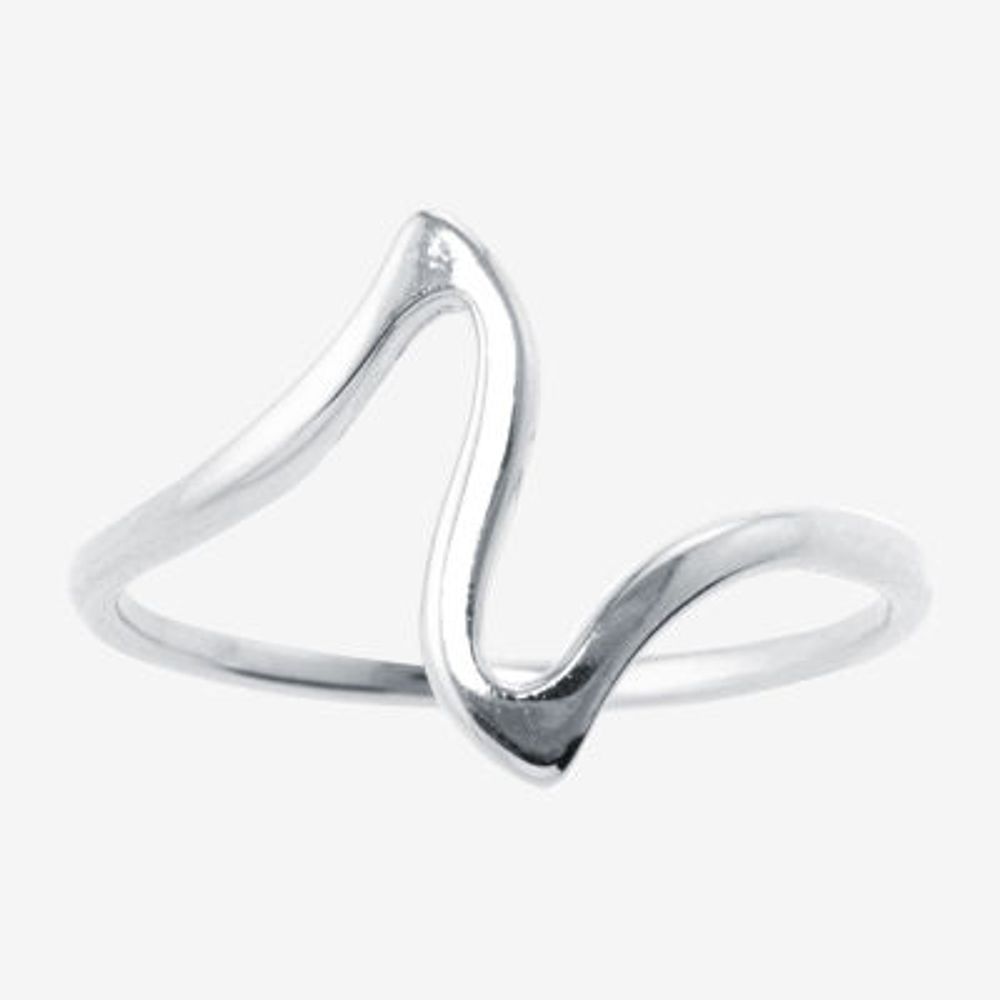 Silver Treasures Womens Sterling Band