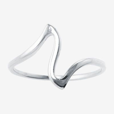 Silver Treasures Womens Sterling Band