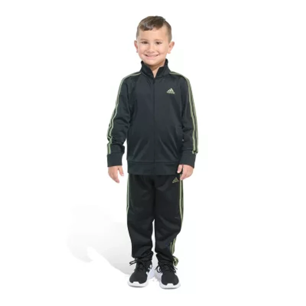 adidas Tricot Toddler Boys 2-pc. Logo Track Suit
