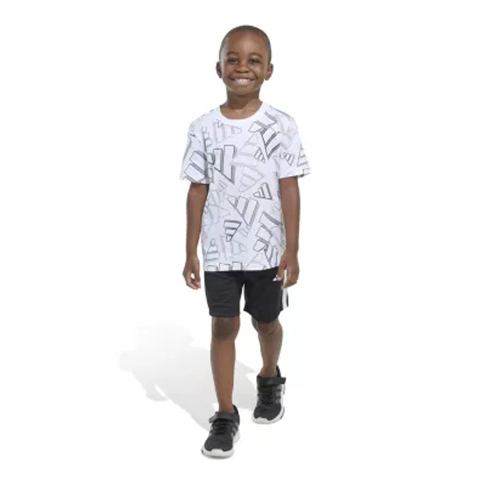 adidas Toddler Boys 2-pc. Short Set